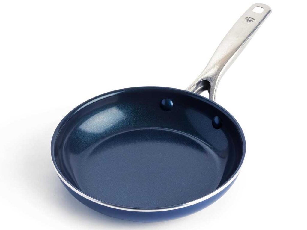 Blue Diamond Infused Ceramic Nonstick 8 inch Frying Pan Skillet