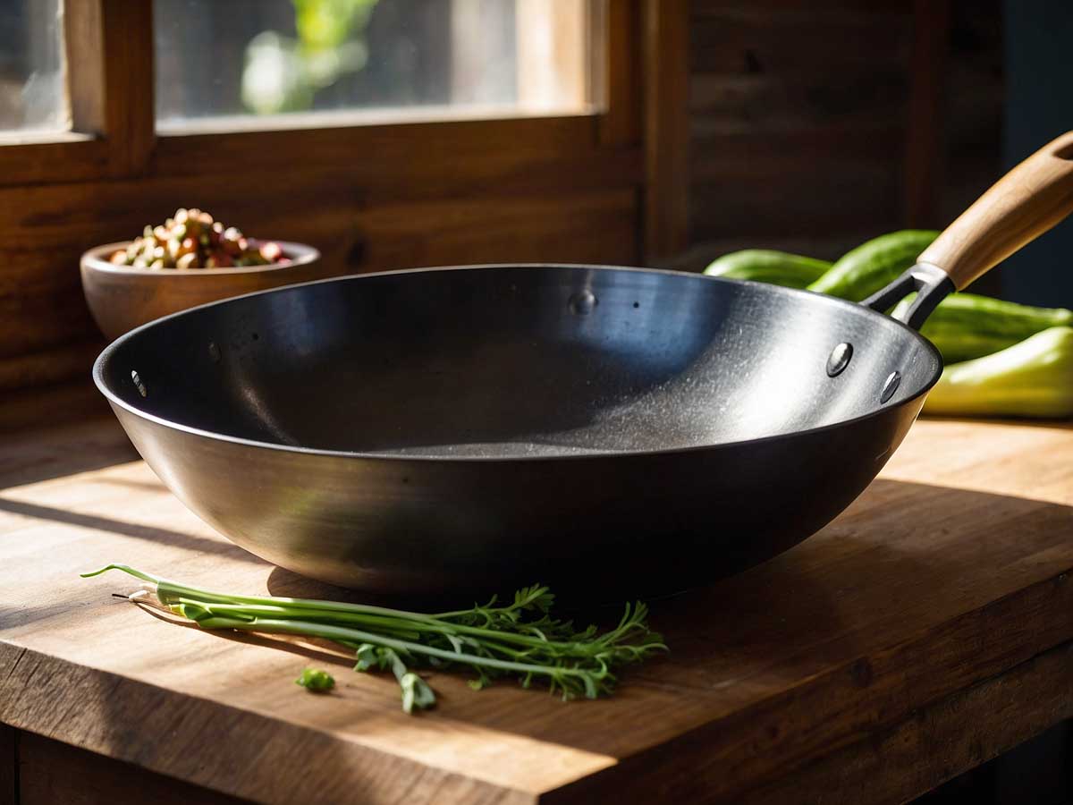 Carbon Steel Wok Pan