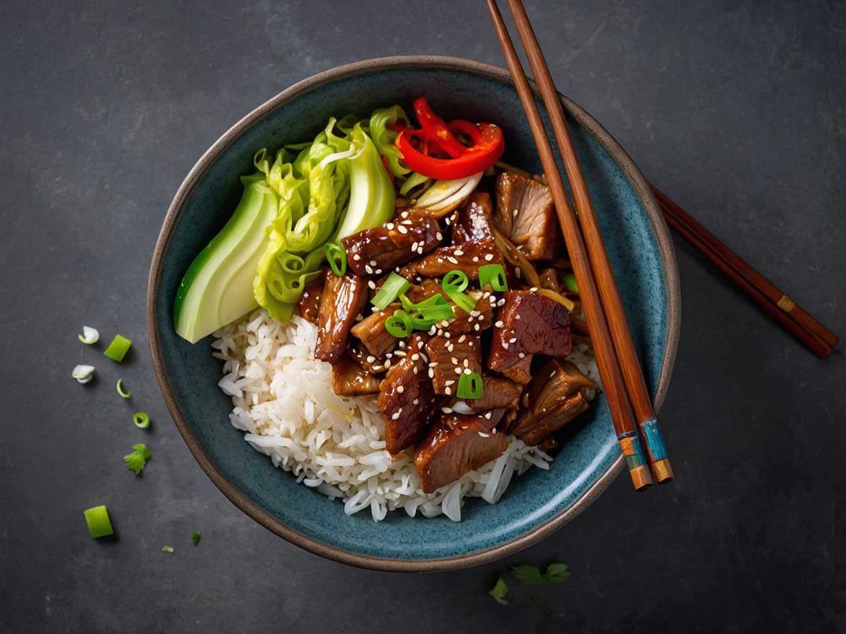 Chinese Pork and Napa Cabbage Stir-Fry