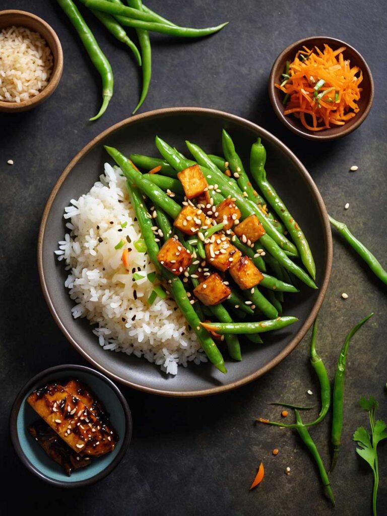 Easy Sesame Garlic Green Beans Recipe