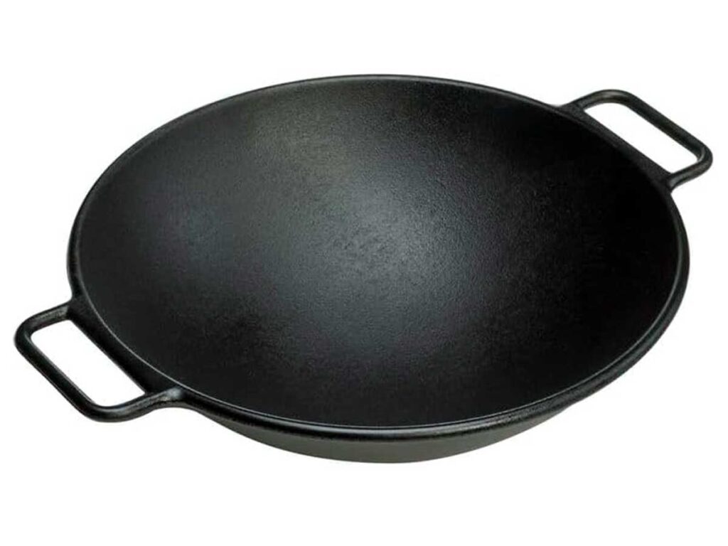 Lodge BOLD 14 Inch Seasoned Cast Iron Wok