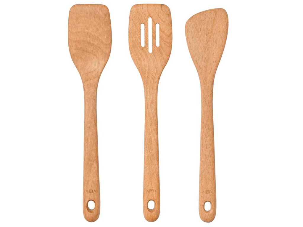 OXO 3 Piece Good Grips Wooden Turner Set