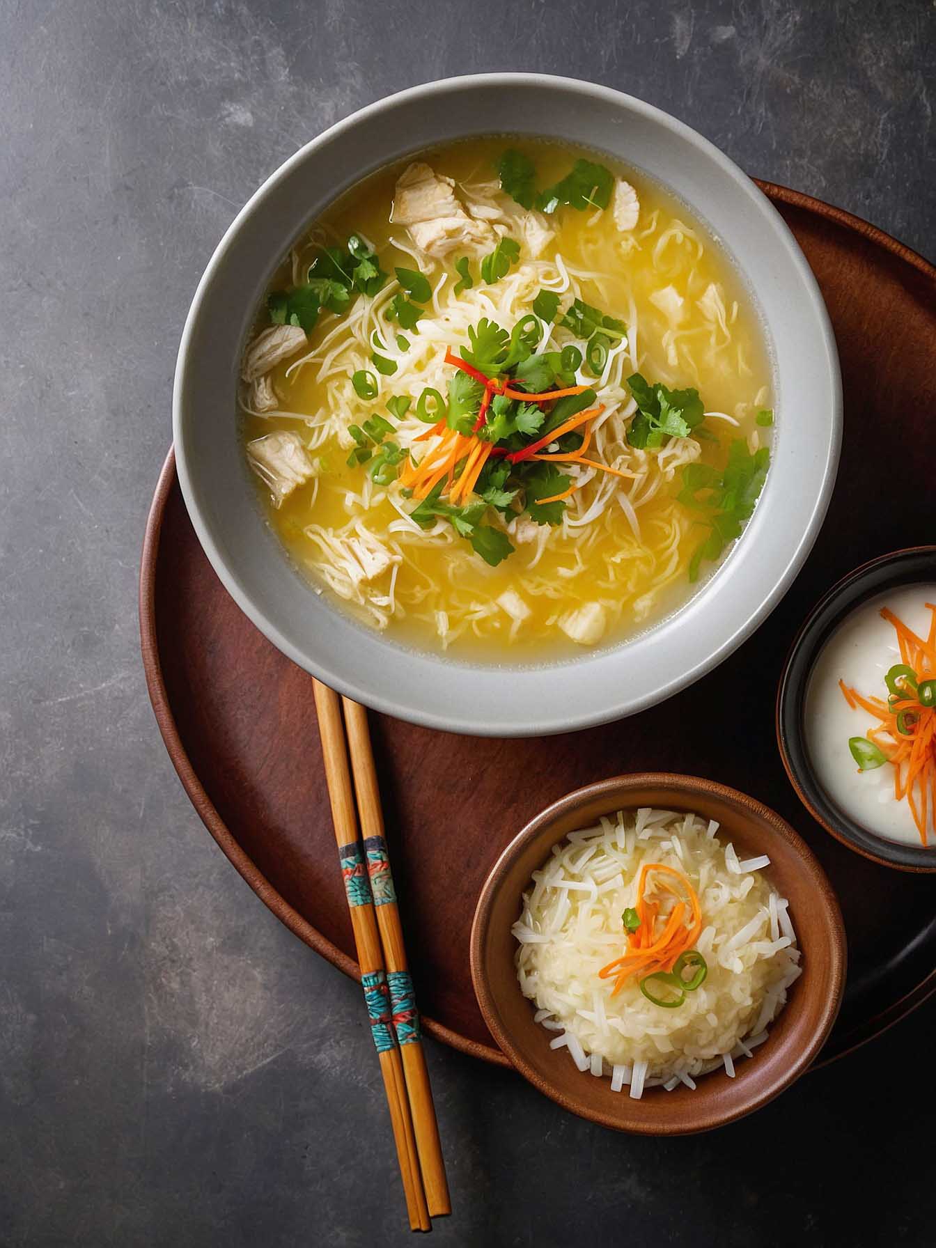 Serving Idea for Chinese Egg Drop Soup