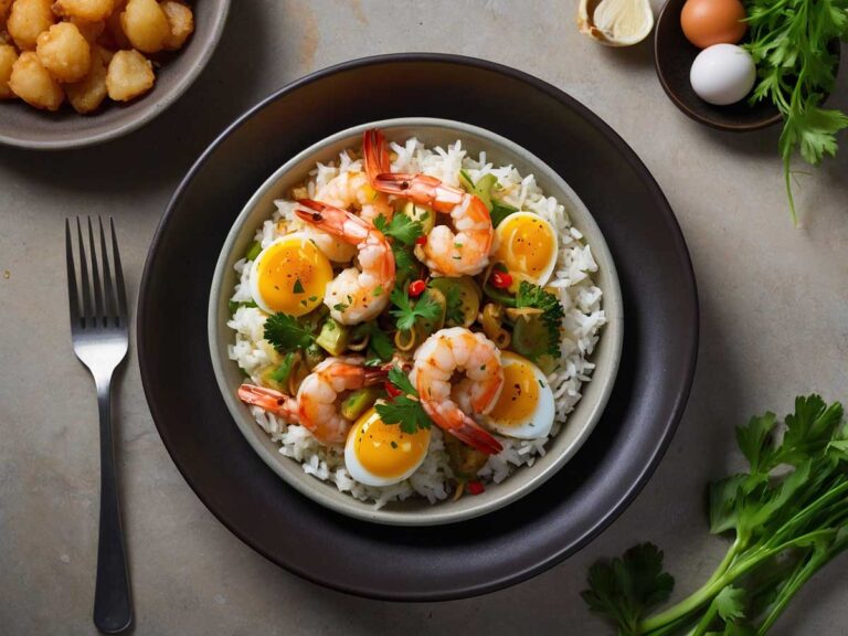 Simple Shrimp and Egg Stir-Fry: Tasty Wok Pan Dinner