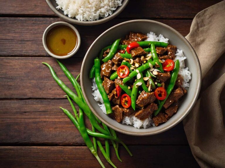 Spicy Beef and Green Bean Stir-Fry: A Flavorful One-Pan Meal