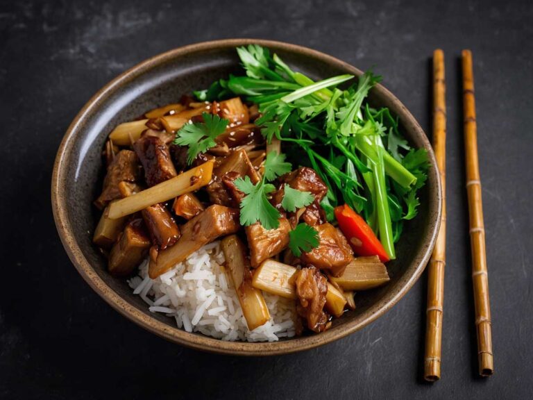 Stir Fried Pork with Bamboo Shoots