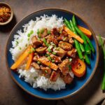 Stir-Fried Pork with Garlic Sauce