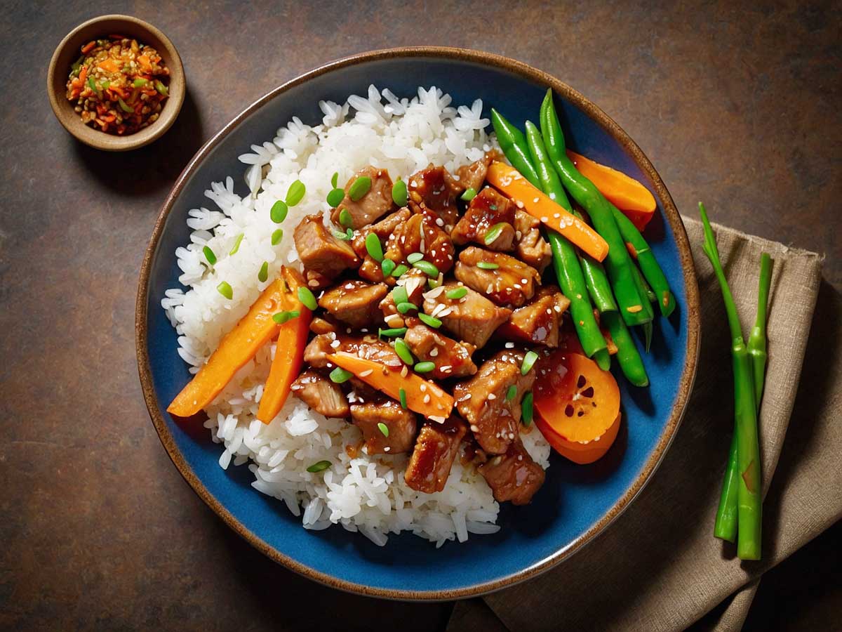 Stir-Fried Pork with Garlic Sauce