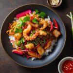 korean spicy squid stir-fry