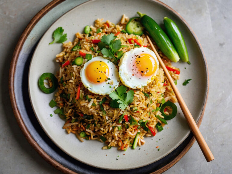 Easy Thai Spicy Basil Fried Rice: Wok Pan Cooking at Its Best